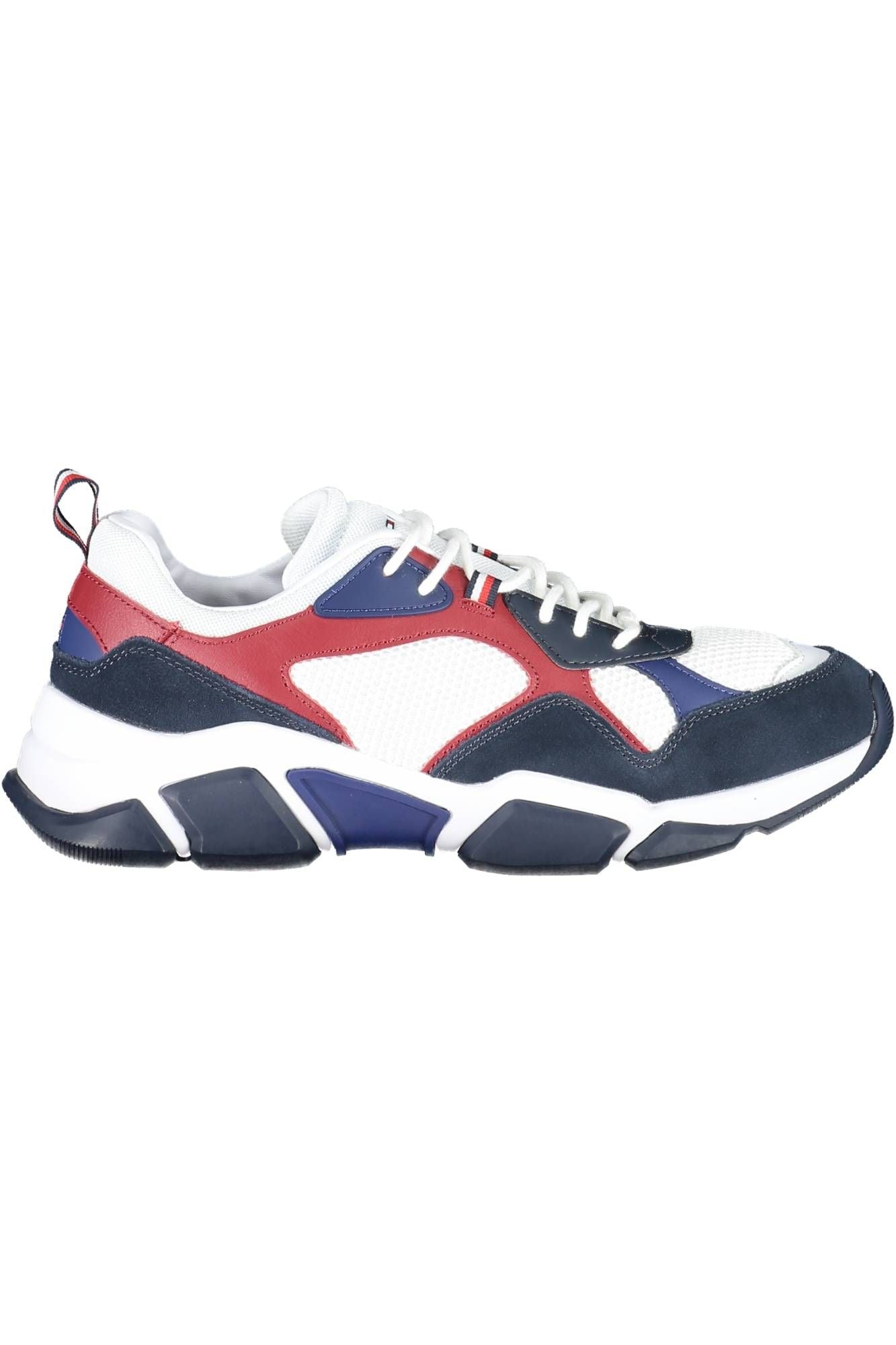White Fabric Men Sneaker