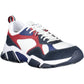 White Fabric Men Sneaker