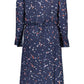 Blue Viscose Women Dress