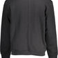 Black Cotton Men Sweater