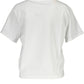 White Cotton Women T-Shirt