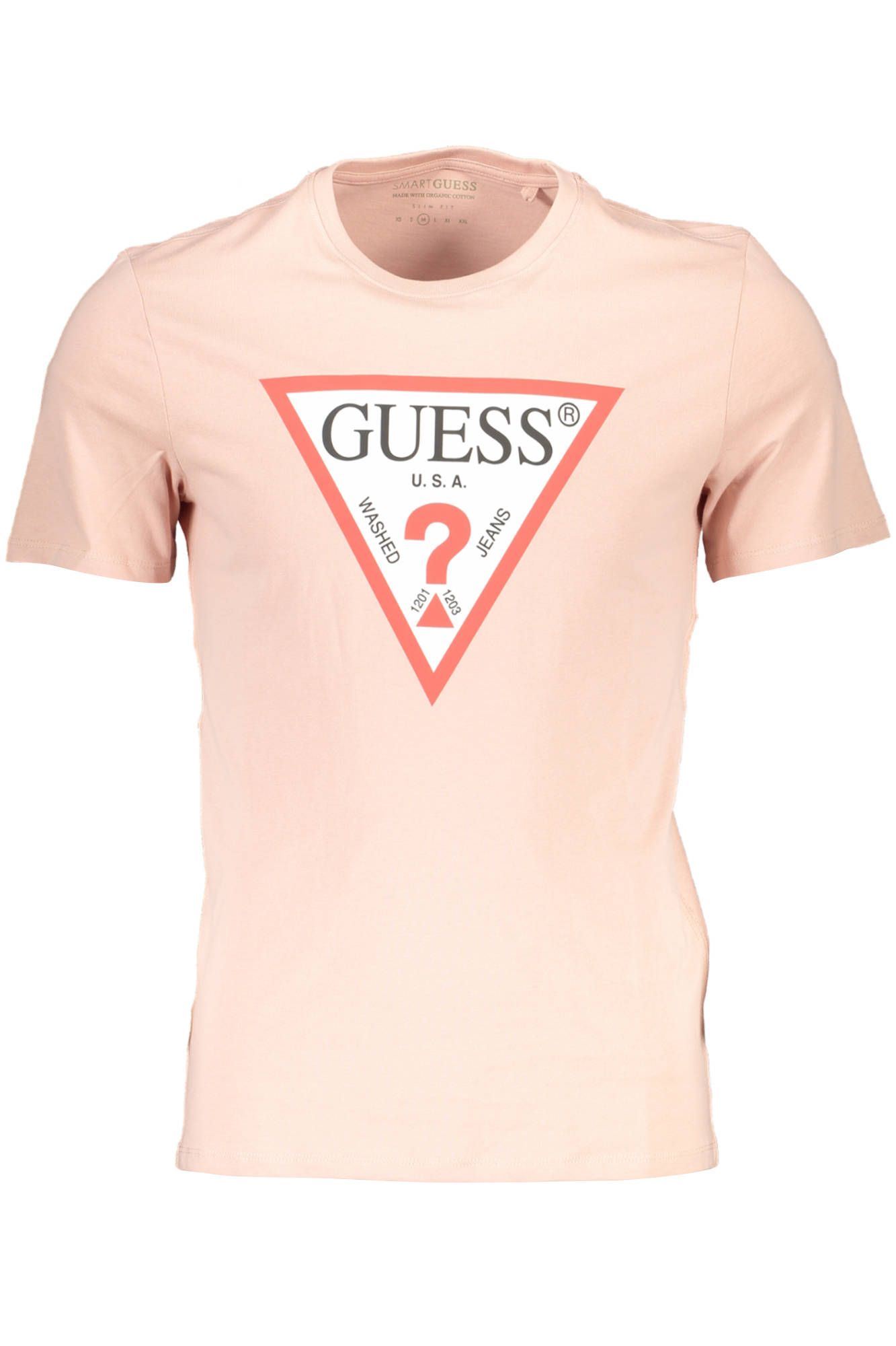 Pink Cotton Men T-Shirt