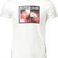 White Cotton Men T-Shirt