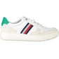 Green Polyester Men Sneaker