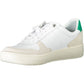Green Polyester Men Sneaker