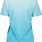 Light Blue Cotton Women T-Shirt