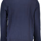 Blue Organic Cotton Men Sweater