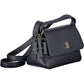 Blue Polyester Women Handbag