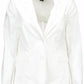 White Cotton Women Jacket