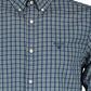 Green Cotton Men Shirt