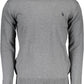 Gray Cotton Men Sweater