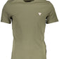 Green Cotton Men TShirt