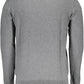 Gray Cotton Men Sweater