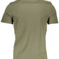 Green Cotton Men TShirt