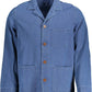 Blue Cotton Men Shirt