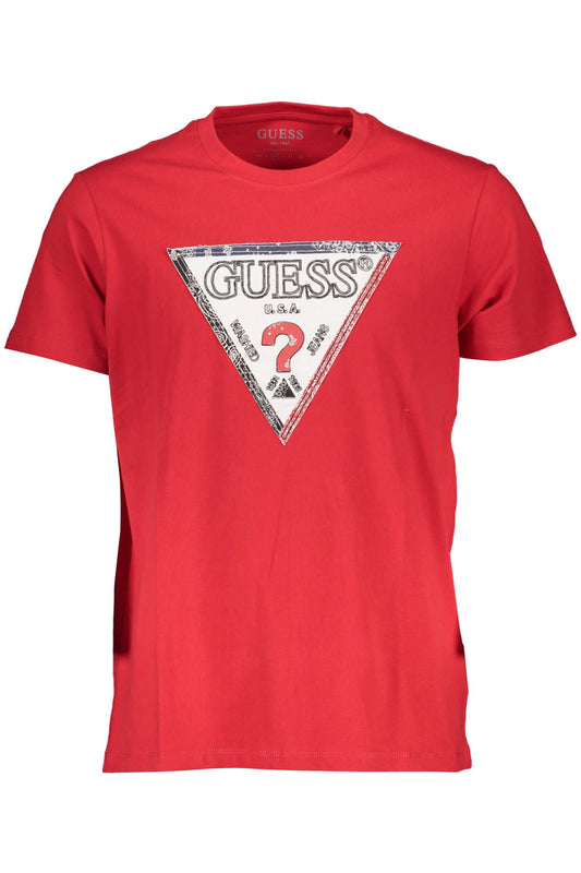 Red Organic Cotton Men T-Shirt