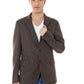 Brown Wool Men Jacket