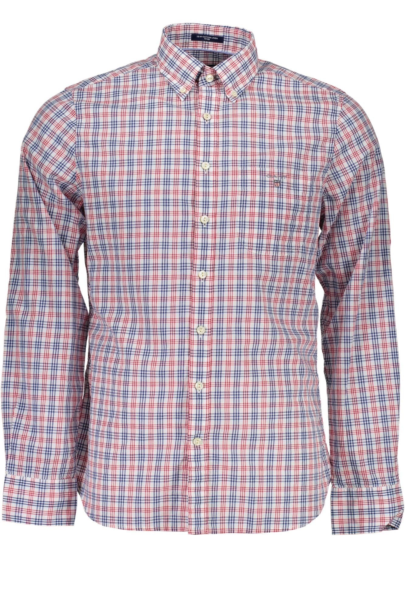 White Cotton Men Shirt