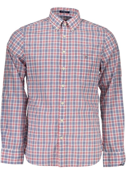 White Cotton Men Shirt