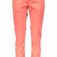 Red Cotton Women Pant