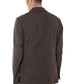 Brown Wool Men Jacket