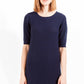 Blue Wool Women Dress