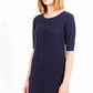 Blue Wool Women Dress