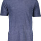 Blue Linen Men T-Shirt
