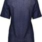 Blue Linen Women Shirt