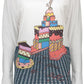 White Cotton Women Top