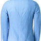 Light Blue Cotton Men Jacket