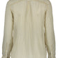 Beige Polyester Women Shirt