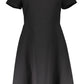 Black Polyester Women Dress