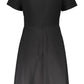 Black Polyester Women Dress