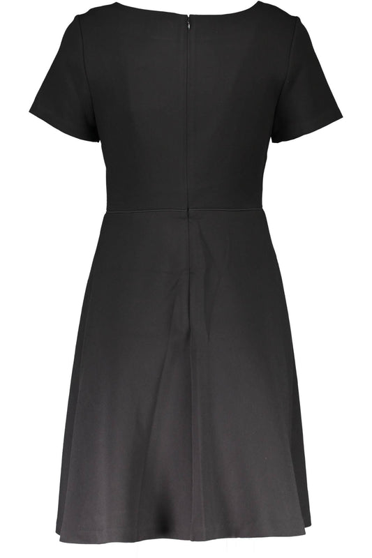 Black Polyester Women Dress