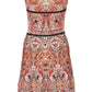 Orange Viscose Women Dress
