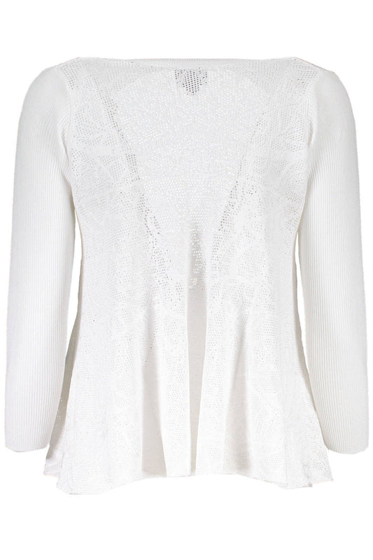 White Viscose Women Sweater