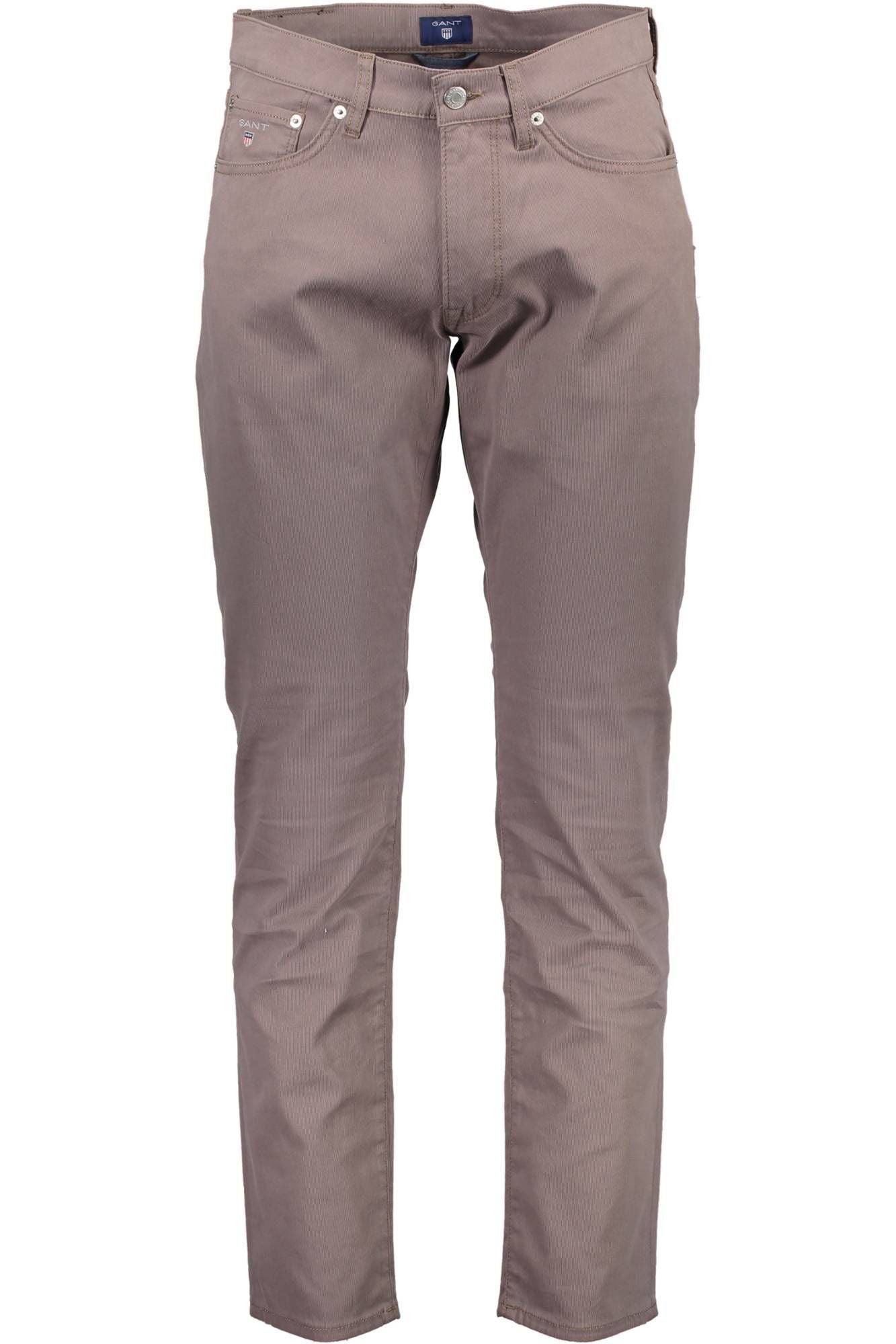 Gray Cotton Men Jeans