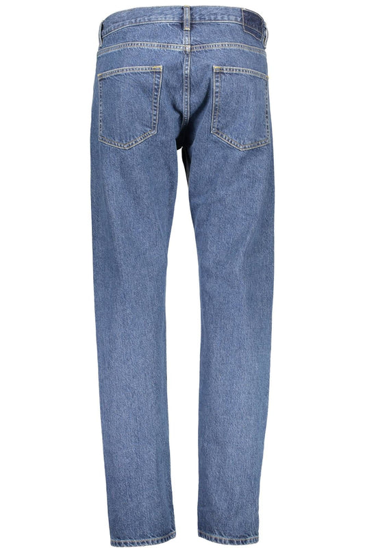 Blue Cotton Men Jeans