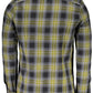 Green Cotton Men Shirt