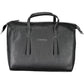 Black Polyurethane Women Handbag