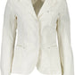 White Cotton Women Jacket