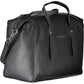 Black Polyurethane Women Handbag