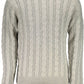 Gray Wool Men Sweater