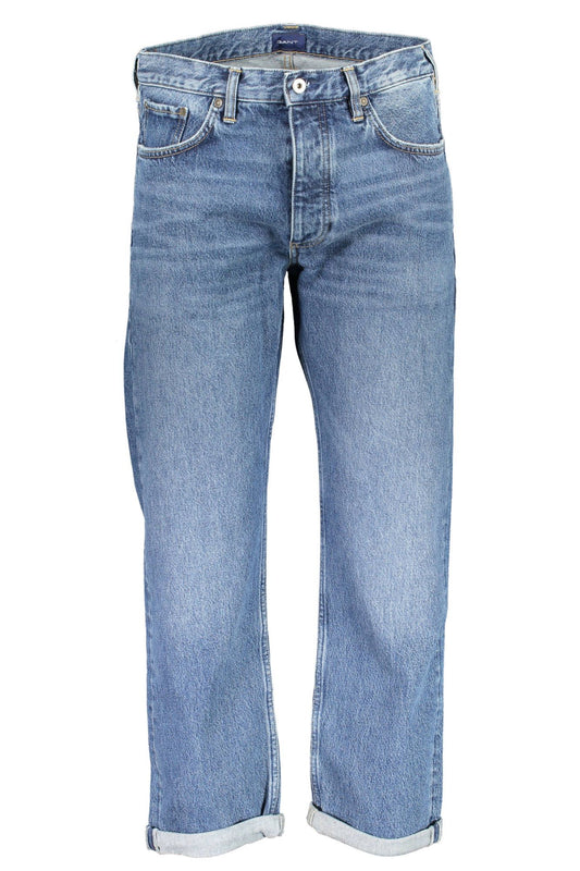 Blue Cotton Men Jeans