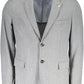 Gray Wool Men Jacket
