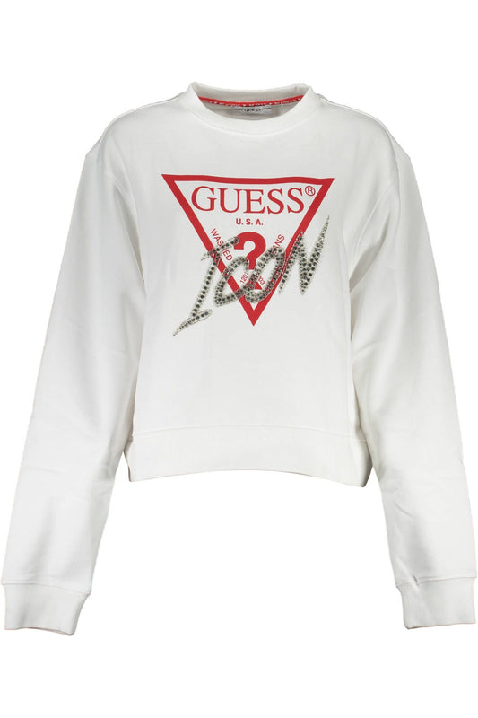 White Cotton Women Sweater