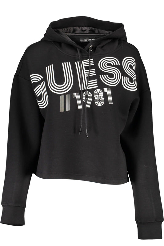 Black Viscose Women Sweater