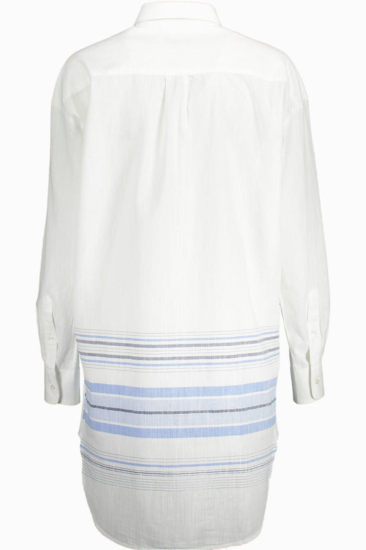 White Cotton Women's Shirt