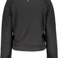 Black Cotton Women Sweater